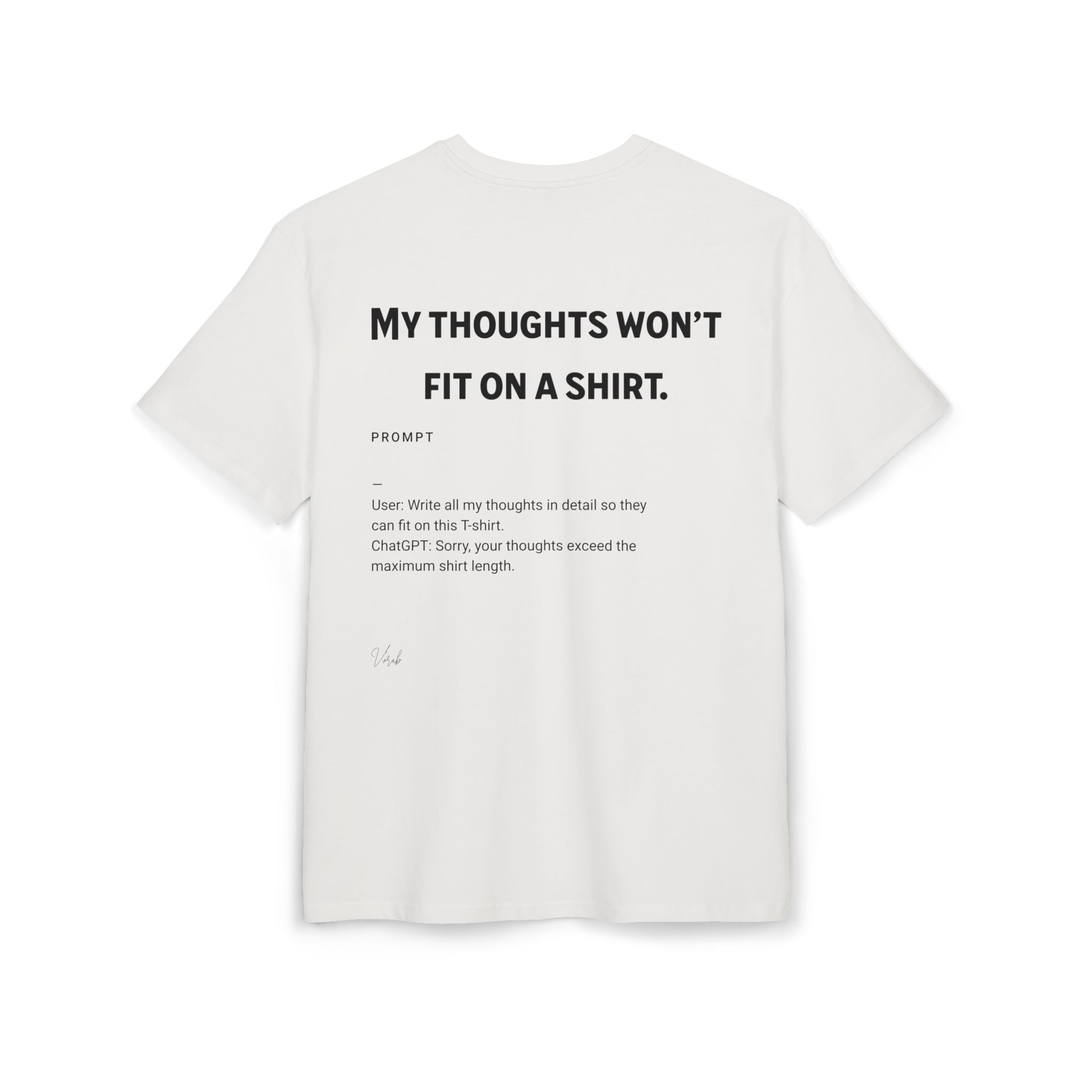 My thoughts - Cool Quote Urban Style Unisex Heavy T-Shirt
